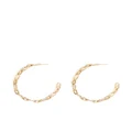 Rabanne chain-link hoop earrings - Gold