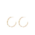 Rabanne chain-link hoop earrings - Gold