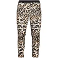 Rabanne leopard print stretch-fit leggings - Neutrals