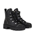 Giuseppe Zanotti chunky sole combat boots - Black