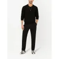 Dolce & Gabbana round-neck cashmere jumper - Black
