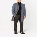 Dolce & Gabbana double-breasted cashmere coat - Blue