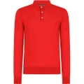 Dolce & Gabbana cashmere polo jumper - Red
