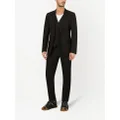 Dolce & Gabbana Martini-fit wool-silk tuxedo suit - Black