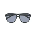 Bvlgari square tinted sunglasses - Brown