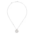 Chopard 18kt white gold Precious Lace Vague diamond necklace - Silver