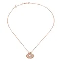 Chopard 18kt rose gold Precious Lace Vague diamond necklace - Pink