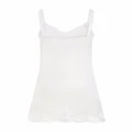 Dolce & Gabbana lace-trim camisole top - White