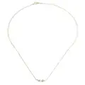 Mizuki 14kt yellow gold Sea of Beauty diamond cluster necklace