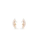 Mizuki 14kt yellow gold diamond Sea of Beauty stud earrings