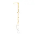 Wouters & Hendrix paperclip chain-link brooch - Gold