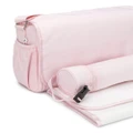 Emporio Armani Kids logo plaque baby changing bag - Pink