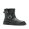 Jimmy Choo Youth buckle ankle boots - Black