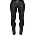 SPANX faux-leather high-rise leggings - Black