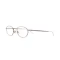 Giorgio Armani round frame glasses - Grey
