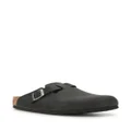 Birkenstock Boston side buckle slippers - Black
