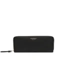 Emporio Armani zipped leather purse - Black