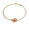 Aurelie Bidermann 18kt yellow gold Bouquet pendant bracelet