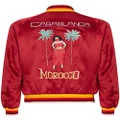 Casablanca Morocco embroidered bomber jacket