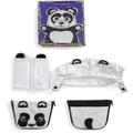 Dolce & Gabbana Kids panda-print baby carrier cover - Brown