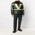 Valentino Garavani VLOGO camouflage quilted puffer jacket - Green