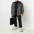Valentino Garavani VLTN pattern hooded jacket - Black