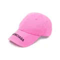 Balenciaga logo-embroidered baseball cap - Pink