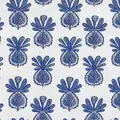 La DoubleJ pineapple print apron - White