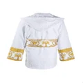 Versace I Love Baroque short robe - White