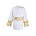 Versace I Love Baroque short robe - White