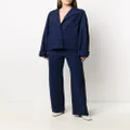 Nina Ricci straight-leg trousers - Blue