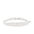 Wouters & Hendrix Voyages Naturalistes bamboo leaf bracelet - Silver
