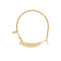 Wouters & Hendrix Voyages Naturalistes pearl feather bracelet - Gold