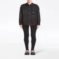 Prada Gabardine blouson jacket - Black