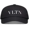 Valentino Garavani VLTN-print cap - Black