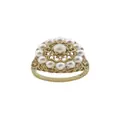 Dolce & Gabbana 18kt yellow gold Romance pearl ring