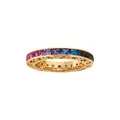 Dolce & Gabbana gradient sapphire ring - Gold