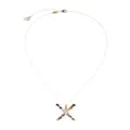 Dolce & Gabbana 18kt yellow gold initial X necklace