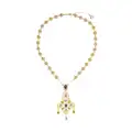 Dolce & Gabbana 18kt yellow gold bead pendant necklace