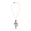 Dolce & Gabbana 18kt yellow gold Tradition cross pendant necklace
