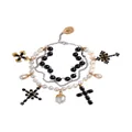 Dolce & Gabbana Family beaded bracelet - Gold