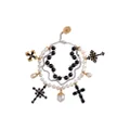 Dolce & Gabbana Family beaded bracelet - Gold