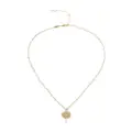 Dolce & Gabbana 18kt yellow gold pearl rosette pendant necklace