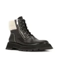 3.1 Phillip Lim Kate shearling-trimmed ankle boots - Black