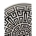 GINORI 1735 Labirinto serving plate (31cm) - Black