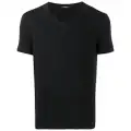 TOM FORD V-neck cotton T-shirt - Black