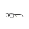 Emporio Armani square frame glasses - Black