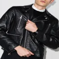 Alexander McQueen leather biker jacket - Black