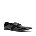 Philipp Plein Hexagon plaque loafers - Black