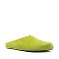 Marni Fussbet Sabot calf-hair slippers - Green